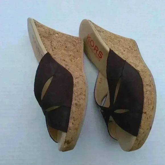 Kosr Micheal Kor dark brown  sandal Sz 8.5 M - Picture 7 of 11